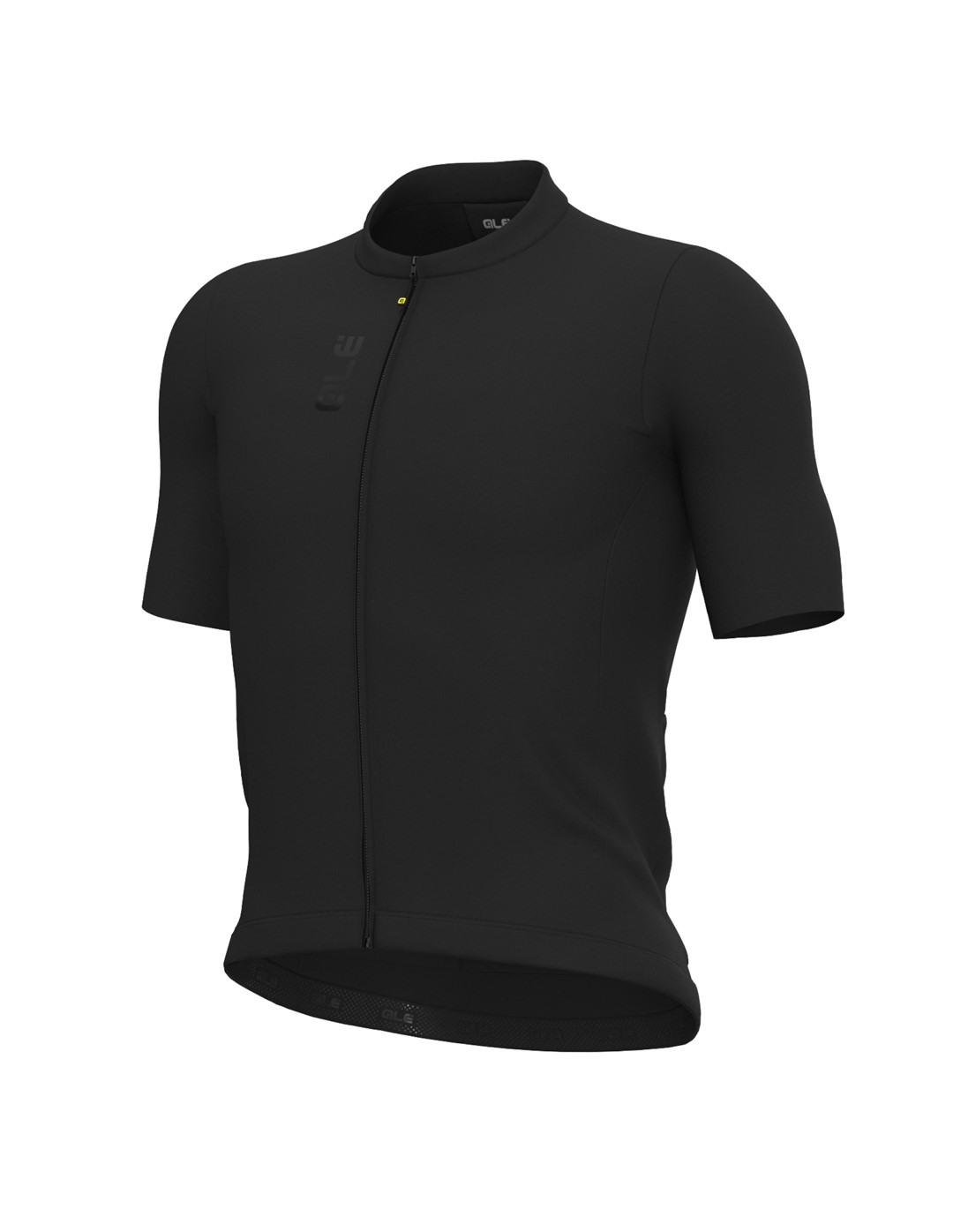L25045401/NERO/BLACK ALE MAGLIA MC / SS JERSEY COLOR BLOCK - Męska Koszulka Rowerowa
