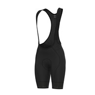 L25064401/NERO/BLACK ALE PANTALONE CB DONNA / LADY BIBSHORTS STRADA 2.0 - Damskie Spodenki Rowerowe