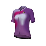 L25073494/VIOLA / PURPLE ALE MAGLIA DONNA MC / SS LADY JERSEY FLASH - Damska Koszulka Rowerowa