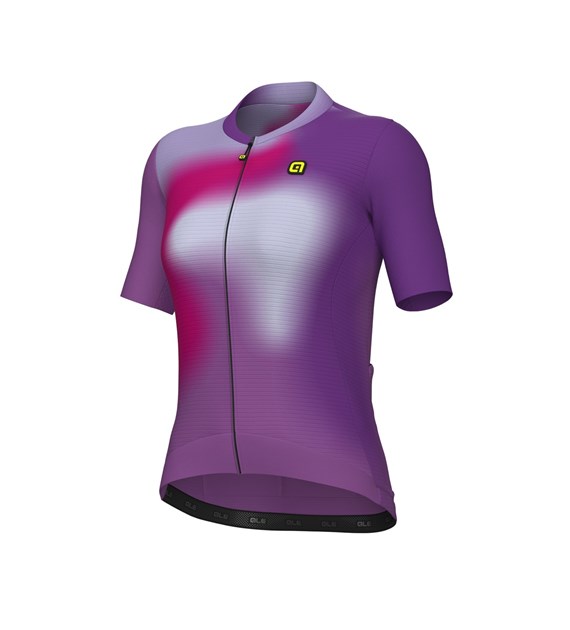 L25073494/VIOLA / PURPLE ALE MAGLIA DONNA MC / SS LADY JERSEY FLASH - Damska Koszulka Rowerowa
