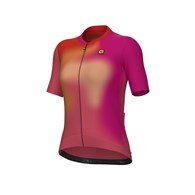L25073735/ARANCIO/ORANGE ALE MAGLIA DONNA MC / SS LADY JERSEY FLASH - Damska Koszulka Rowerowa