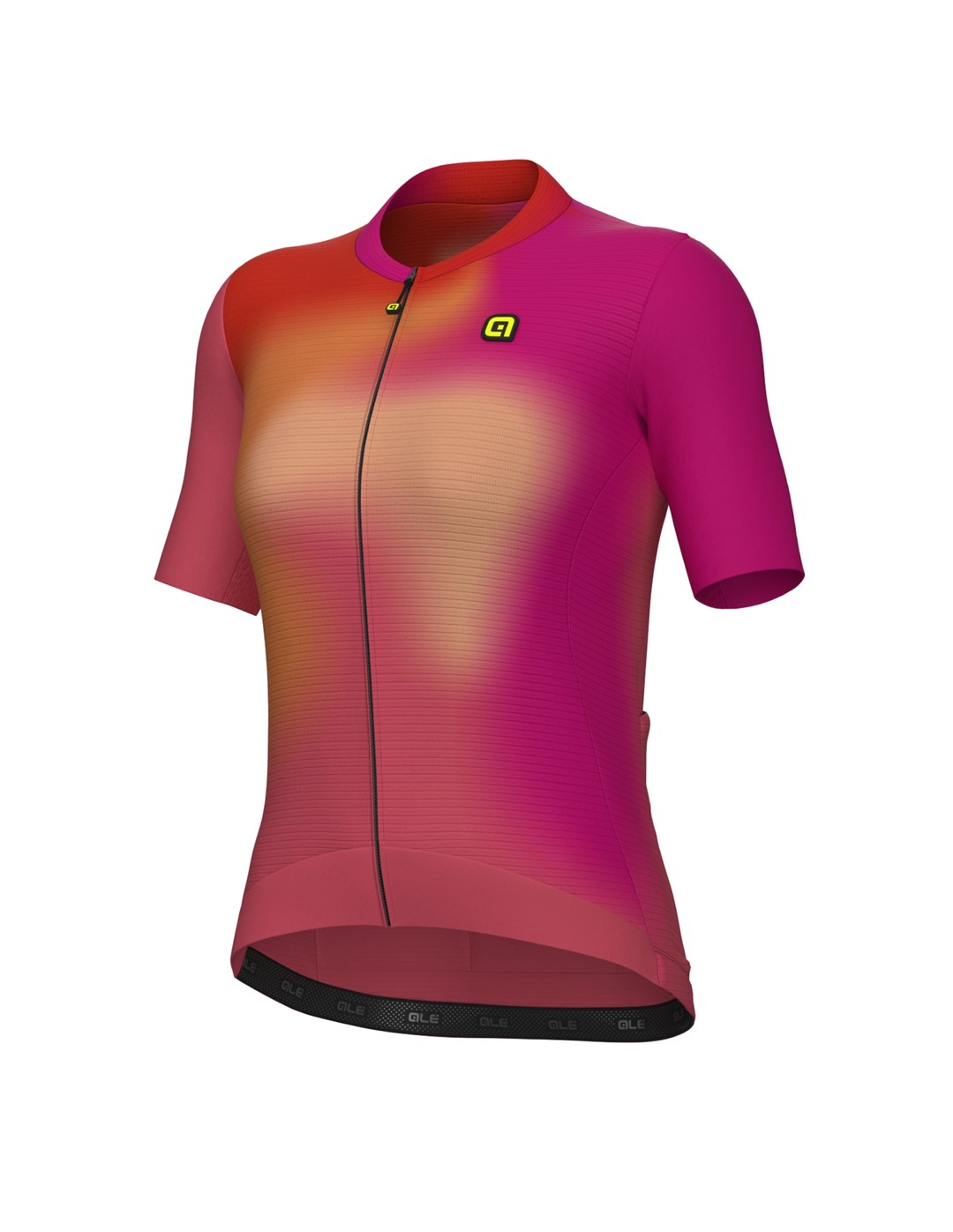 L25073735/ARANCIO/ORANGE ALE MAGLIA DONNA MC / SS LADY JERSEY FLASH - Damska Koszulka Rowerowa