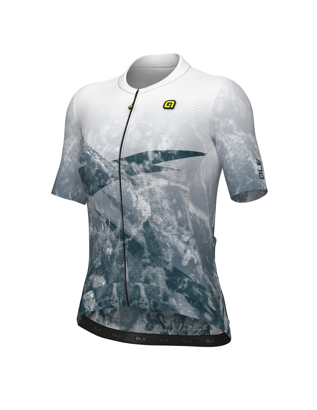 L25078751/VERDE/GREEN ALE MAGLIA DONNA MC / SS LADY JERSEY QUARTZ - Damska Koszulka Rowerowa