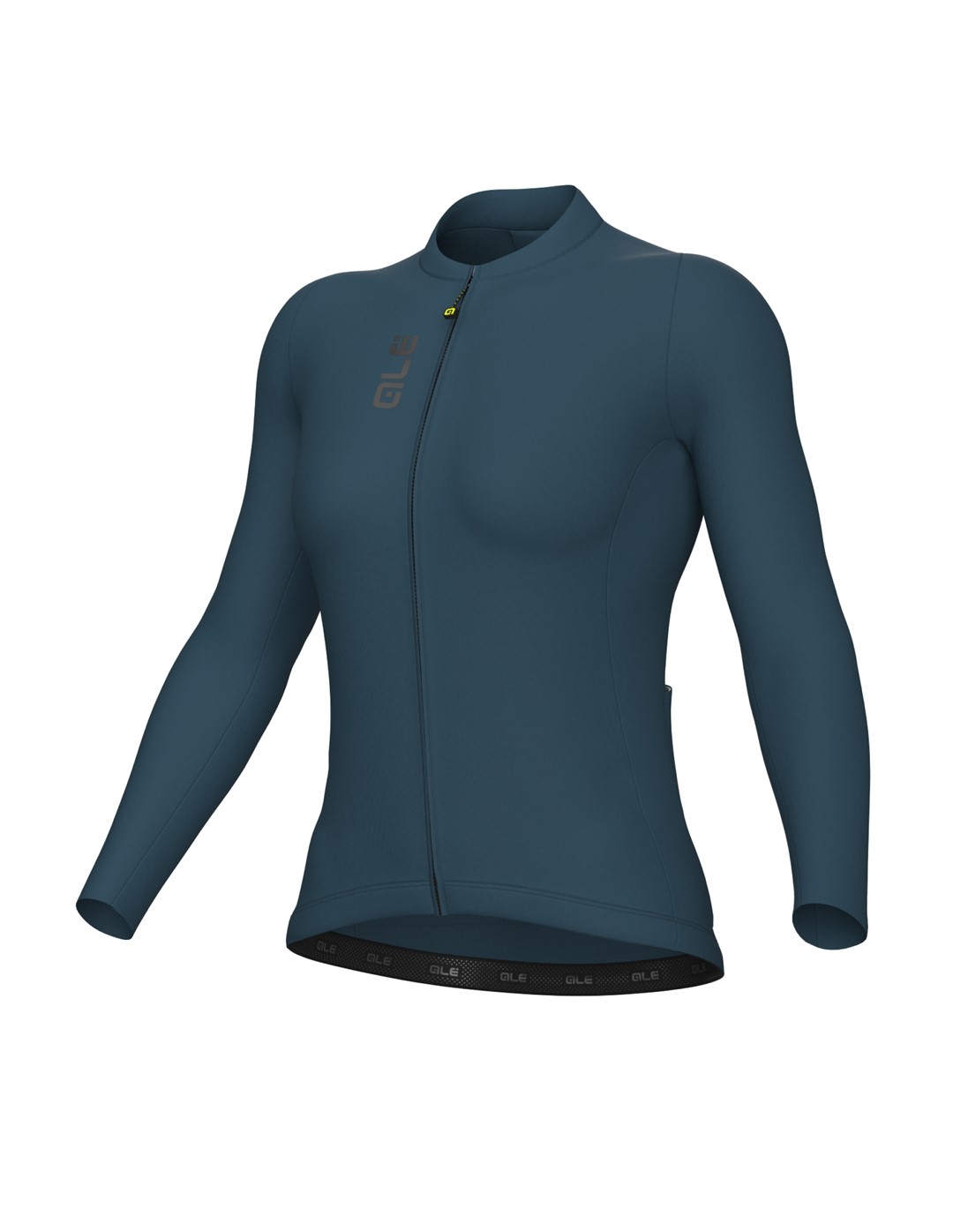 L25089748/SEBINO ALE MAGLIA DONNA ML / LS LADY JERSEY COLOR BLOCK - Damska Koszulka Rowerowa Długi Rękaw