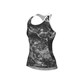 L25077401/NERO/BLACK ALE TOP DONNA / LADY TANK TOP MARBLE - Damska Koszulka Rowerowa