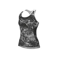 L25077401/NERO/BLACK ALE TOP DONNA / LADY TANK TOP MARBLE - Damska Koszulka Rowerowa