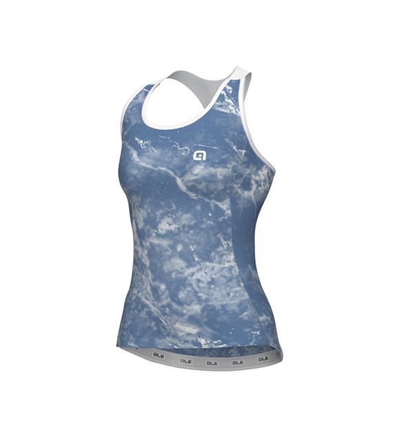 L25077760/DENIM ALE TOP DONNA / LADY TANK TOP MARBLE - Damska Koszulka Rowerowa