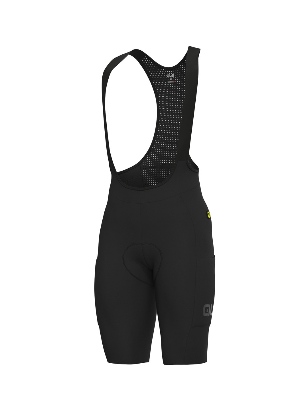 L25043401/NERO/BLACK ALE PANTALONE CB / BIBSHORTS GRAVEL-PRO - Męskie Spodenki Rowerowe