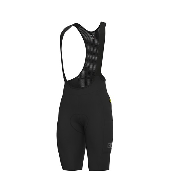 L25043401/NERO/BLACK ALE PANTALONE CB / BIBSHORTS GRAVEL-PRO - Męskie Spodenki Rowerowe