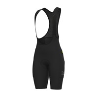L25091401/NERO/BLACK ALE PANTALONE CB DONNA / LADY BIBSHORTS GRAVEL-PRO - Damskie Spodenki Rowerowe