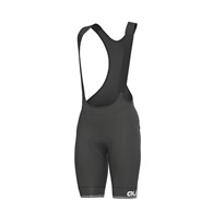 L25106400/BIANCO/WHITE ALE PANTALONE CB / BIBSHORTS - Męskie Spodenki Rowerowe