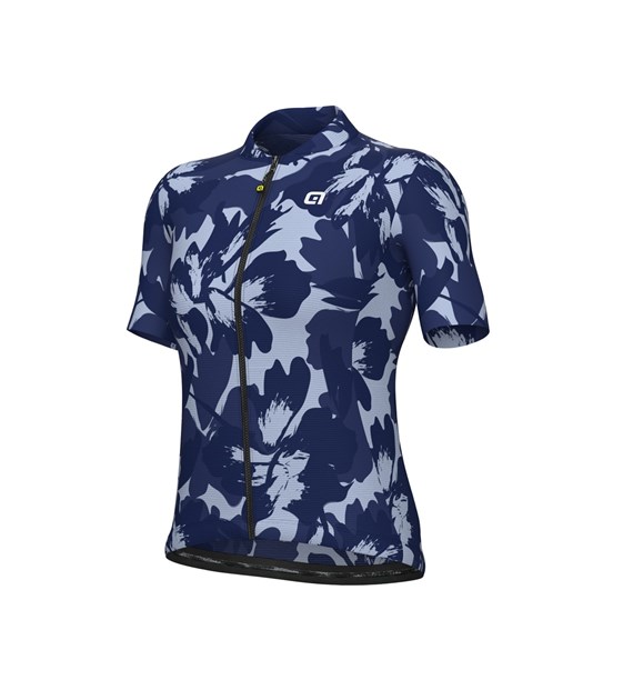 L25107402/BLU/BLUE ALE MAGLIA DONNA MC / SS LADY JERSEY - Damska Koszulka Rowerowa