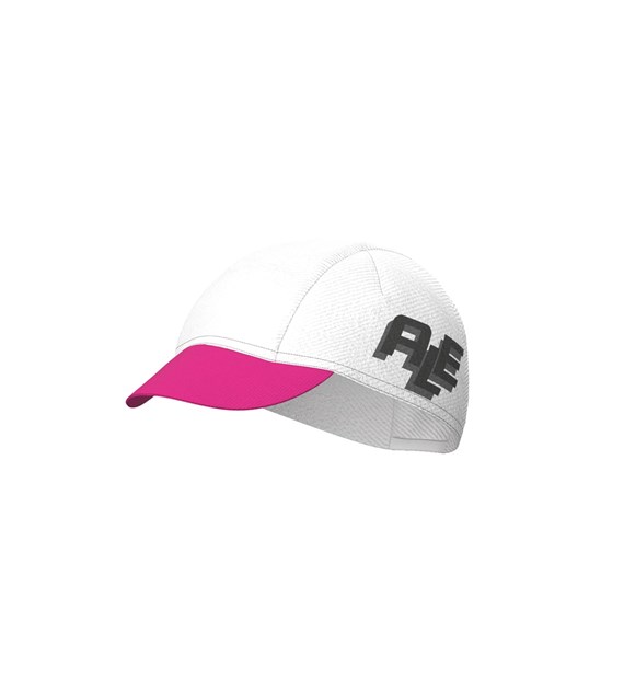 L25117400/BIANCO/WHITE ALE CAPPELLINI ESTIVI / SUMMER CAPS FLAG - Czapka Rowerowa