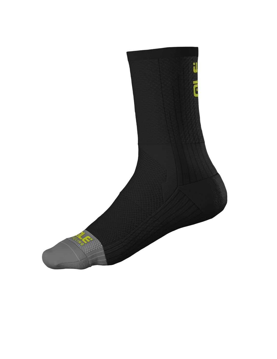L25129401/NERO/BLACK ALE CALZA T-CARE PLUS / T-CARE PLUS SOCKS COLOR BLOCK - Skarpety Rowerowe