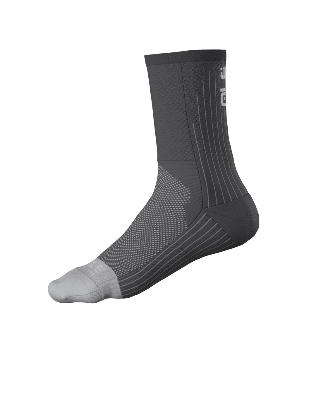 L25129403/TITANIO / TITANIUM ALE CALZA T-CARE PLUS / T-CARE PLUS SOCKS COLOR BLOCK - Skarpety Rowerowe