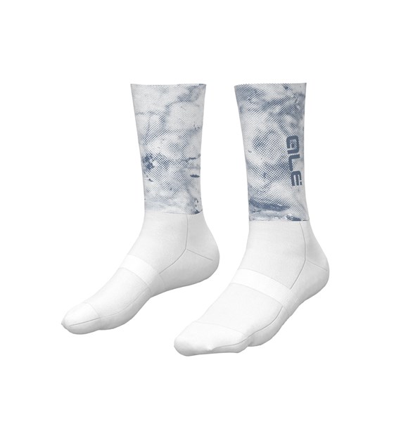 L25132685/STEEL BLUE ALE CALZA 18cm / 18cm SOCKS TYPHOON - Skarpety Rowerowe