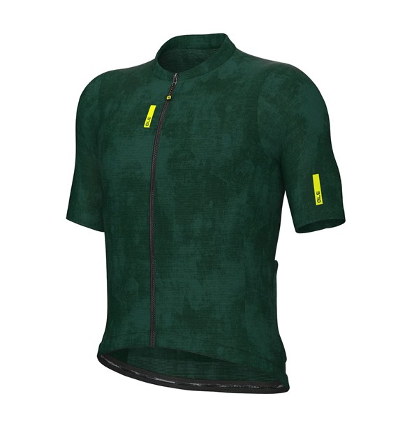 L26079819 ALE MAGLIA MC / SS JERSEY DEEP PRAGMA - Męska koszulka kolarska z krótkim rękawem