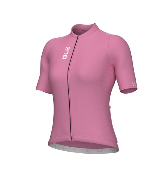 L25084866 ALE MAGLIA DONNA MC / SS LADY JERSEY COLOR BLOCK PRAGMA - Damska koszulka kolarska z krótkim rękawem