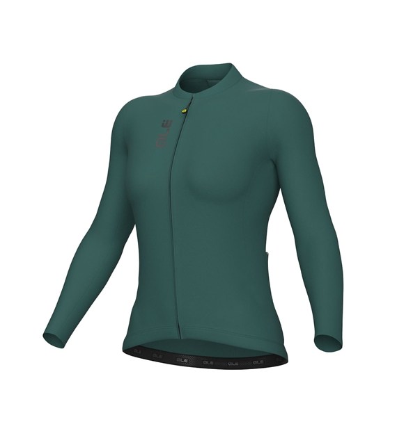 L25089865 ALE MAGLIA DONNA ML / LS LADY JERSEY COLOR BLOCK PRAGMA - Damska koszulka kolarska z długim rękawem