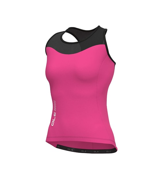 L24052858 ALE TOP DONNA / LADY TANK TOP COLOR BLOCK PRAGMA - Damski top kolarski