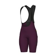 L25091486 ALE PANTALONE CB DONNA / LADY BIBSHORTS GRAVEL-PRO OFF ROAD - GRAVEL - Damskie spodenki z szelkami gravel