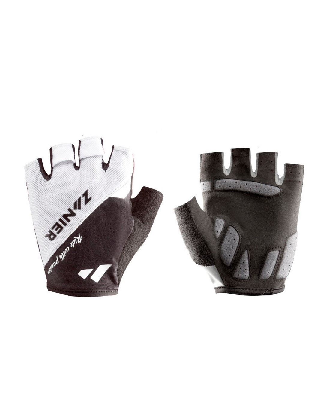 85049/2010 ZANIER CYCLING TEAM GLOVE UX  - Rękawiczki Rowerowe Krótki Palec